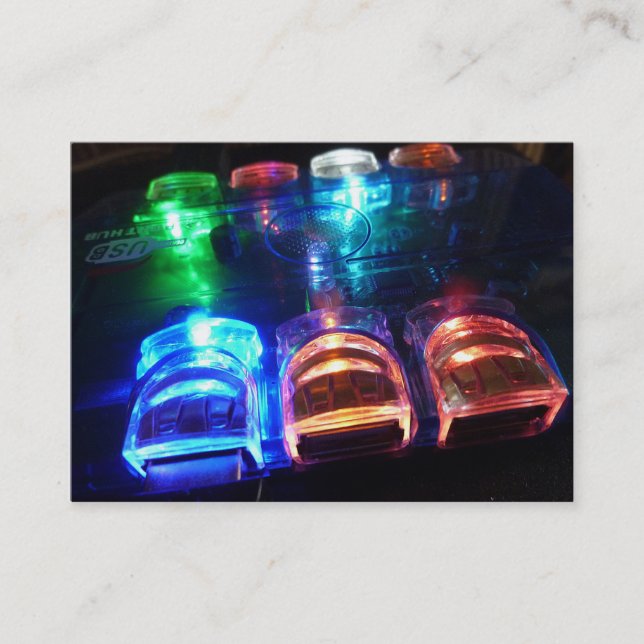 Tarjeta De Visita Concentrador USB Guay (Anverso)