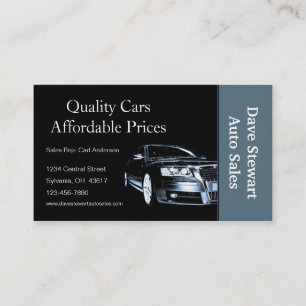 Tarjeta De Visita Concesionario de coches usado