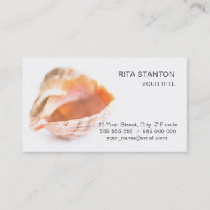 Tarjeta De Visita Concha