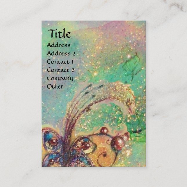 TARJETA DE VISITA CONCIERTO DE PRIMAVERA DE TRÍO DE ARMONÍA / PLANTA (Anverso)