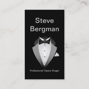 Tarjeta De Visita Concierto teatral profesional de la ópera Suit Ma