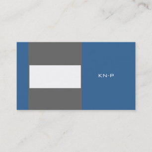 Tarjeta De Visita concrete BC blue