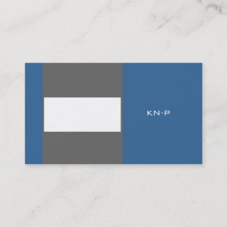 Tarjeta De Visita concrete BC blue