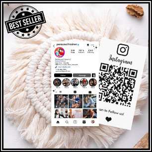 Tarjeta De Visita Conecta con nosotros Entrenador Personal Fitness I