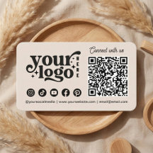 Conéctate Con El Negocio De Código QR De Medios So