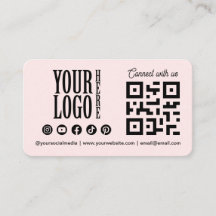 Conéctate con nosotros Código QR de Medios Sociale