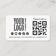 Conéctate con nosotros Código QR de redes sociales