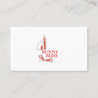 Tarjeta De Visita Conejo Kawaii Espiando