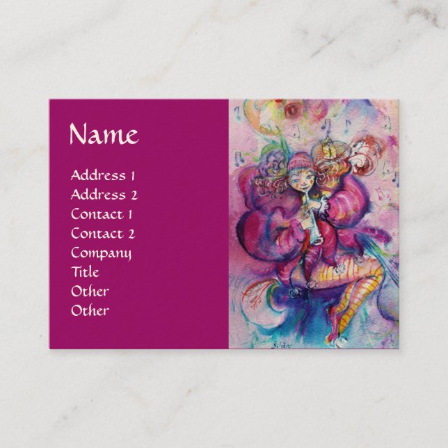 TARJETA DE VISITA CONEXIÓN MUSICAL (Anverso)