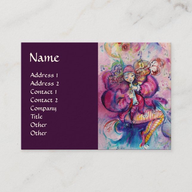 TARJETA DE VISITA CONEXIÓN MUSICAL (Anverso)