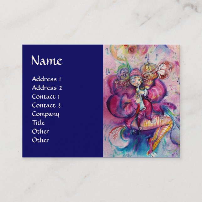 TARJETA DE VISITA CONEXIÓN MUSICAL (Anverso)