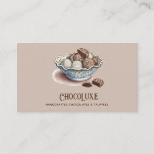 Tarjeta De Visita Confecciones artesanales de chocolate y trufas