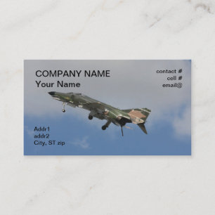 Tarjeta De Visita Configuración de aterrizaje fantasma F4