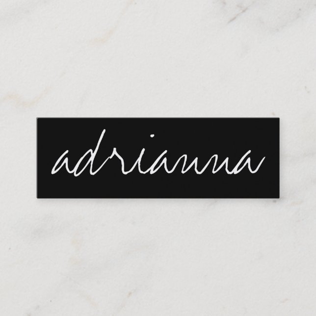 Tarjeta de visita conocida de 311 personalizados (Anverso)