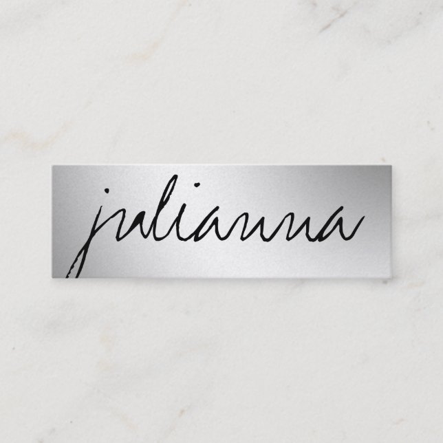 Tarjeta de visita conocida de 311 personalizados (Anverso)