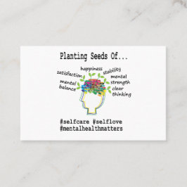 Tarjeta De Visita Consejero de Salud Mental