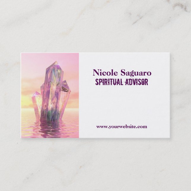 Tarjeta De Visita Consejero espiritual (Anverso)