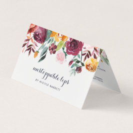 Tarjeta De Visita Consejos y trucos para el distribuidor de producto