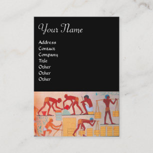 Tarjeta De Visita CONSTRUCCIÓN ARQUITECTURAL amarillo rojo