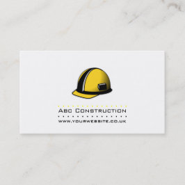 Tarjeta de visita Construcción/Construcción