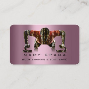 Tarjeta De Visita Construcción de cuerpo, modelación de aptitud, Ros