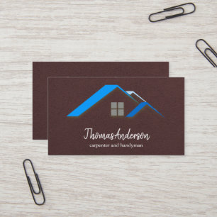 Tarjeta De Visita Construcción de edificios negros personalizados pr