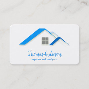 Tarjeta De Visita Construcción de edificios personalizados profesion