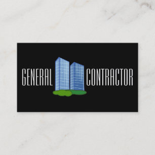 Tarjeta De Visita Construcción de General Contractor Builder