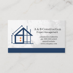 Tarjeta De Visita Construcción de Hogares   Arquitecto Constructor d