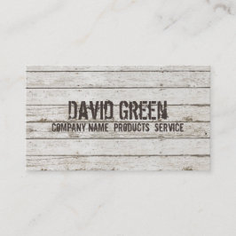 Tarjeta De Visita Construcción de mano para carpintería de madera bl