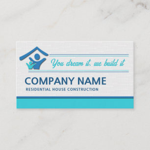 Tarjeta De Visita Construcción de viviendas residenciales Constructo