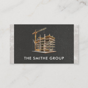 Tarjeta De Visita Construcción en curso   Scaffolding