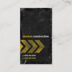 TARJETA DE VISITA CONSTRUCCIÓN MACKDADDY DE LA CROMATOGRAFÍA GASEO