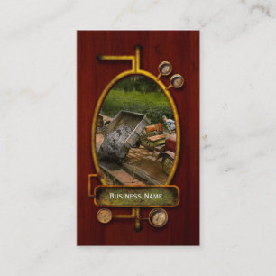 Tarjeta De Visita Construcción - Vertido hecho fácil 1925