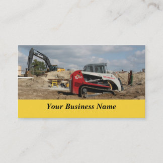 Tarjeta De Visita Construcción y contratista
