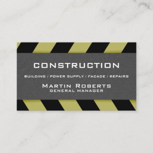 Tarjeta De Visita Construcción y servicios de hormigón