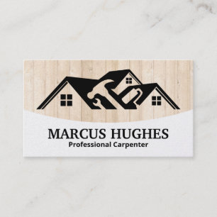 Tarjeta De Visita Constructor   Paneles de Madera Dura   Herramienta