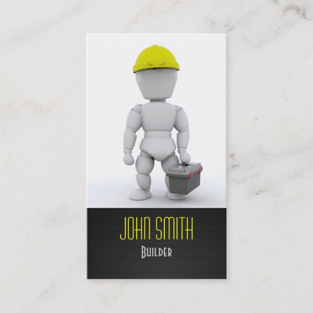 Tarjeta De Visita Constructores/tarjeta de visita de construcción (Anverso)