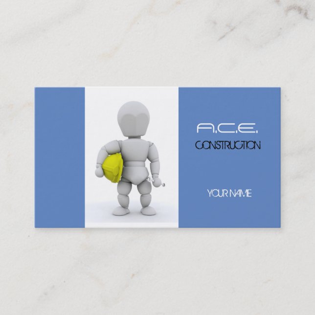 Tarjeta De Visita Constructores/tarjeta de visita de construcción (Anverso)