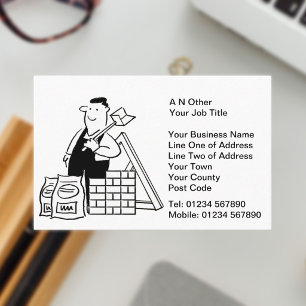 Tarjeta De Visita Constructores y servicios de construcción