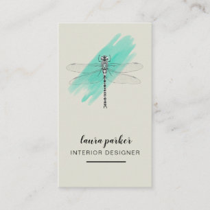 Tarjeta De Visita Consulta creativa de la naturaleza del diseñador