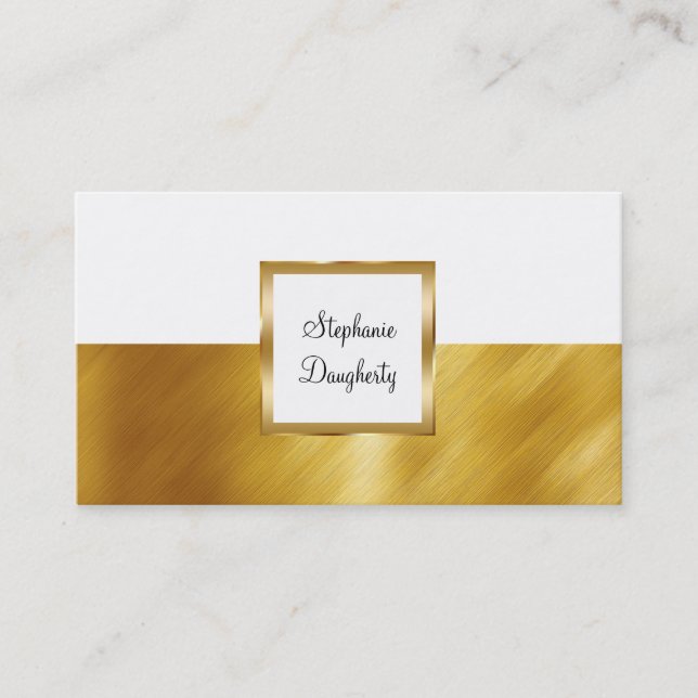 Tarjeta De Visita Consultor con clase (Anverso)