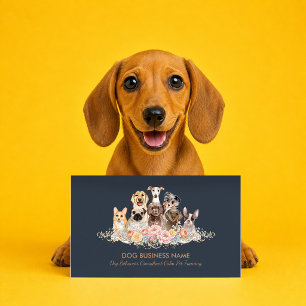 Tarjeta De Visita Consultor de Comportamiento Canino Calm Pet Traini