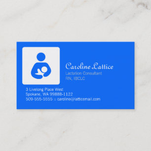 Tarjeta De Visita Consultor de la lactancia
