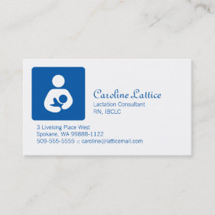 Tarjeta De Visita Consultor de lactancia
