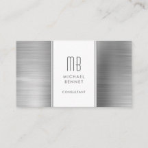 Consultor de papel metálico gris plateado con mono