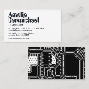 Tarjeta De Visita Consultor de Tecnología de la Información