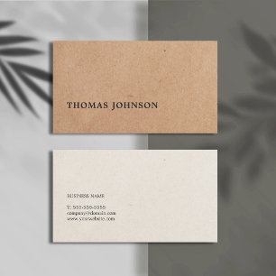 Tarjeta De Visita Consultor de textura de papel impreso elegante mod