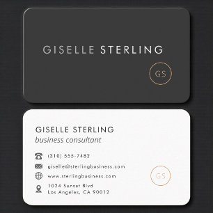Tarjeta De Visita Consultor Empresarial Profesional