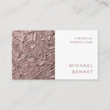 Consultor Financiero de Rosa Elegante